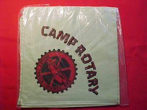 ROTARY CAMP N/C, 1960'S, VALLEY TRAILS C., LT. GREEN COTTON