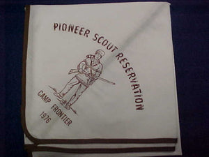 PIONEER SCOUT RESV. N/C, CAMP FRONTIER, 1976, TOLEDO AREA COUNCIL