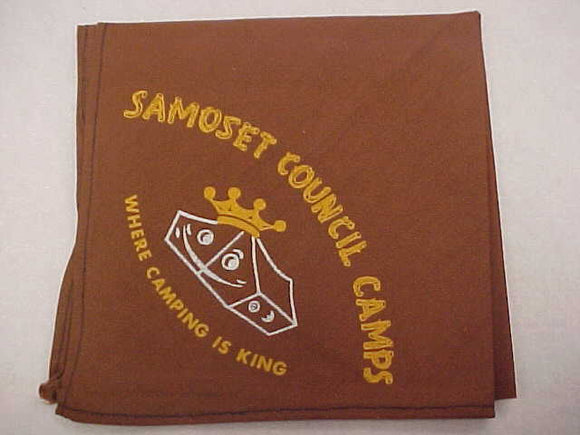 SAMOSET COUNCIL CAMPS N/C, BROWN COTTON, MINT