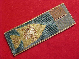 MECKLENBURG COUNTY COUNCIL PATCH, WOVEN, CIRCA 1960 ISSUE, RARE