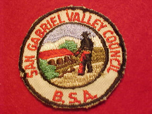 SAN GABRIEL VALLEY COUNCIL, 2.5" ROUND, USED