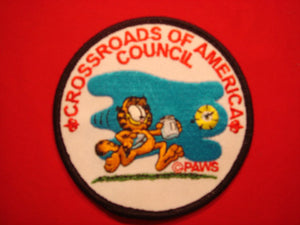 Crossroads of America C., Garfield chasing firefly