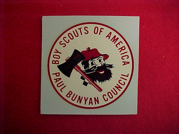 Paul Bunyan Council Decal