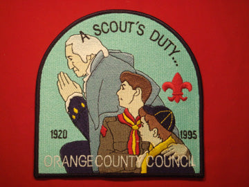 Orange County 1920-1995, jacket patch