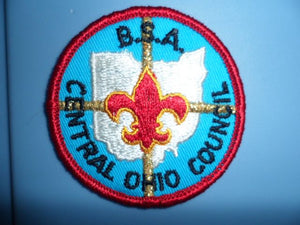 Central Ohio Council, teal twill