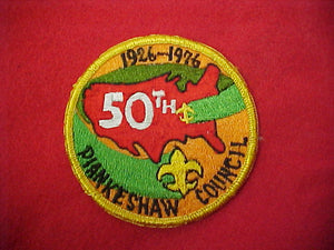 Piankeshaw council 1926-1976 50th anniversary
