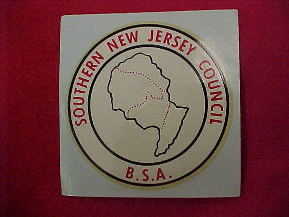 Southern New Jersey council Decal
