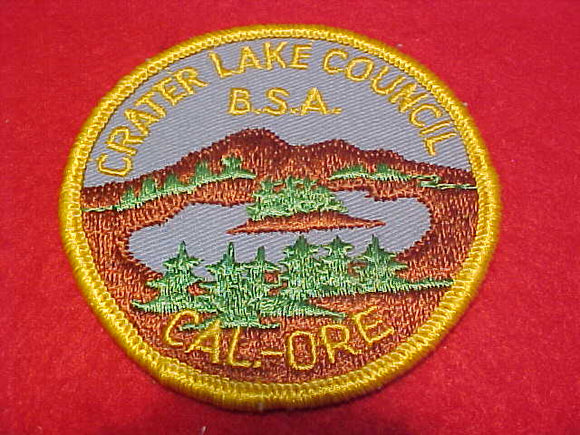 Crater Lake C., Cal.-Ore, with BSA, cloth back