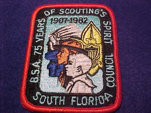 South Florida C., 75 years of Scouting's Spirit, 1907-1982