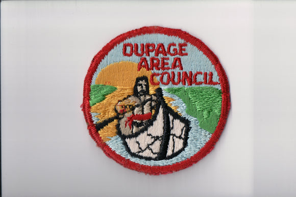 Dupage Area Council, cut edge, no fdl, used