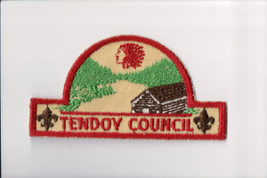 Tendoy Council, hat shape patch