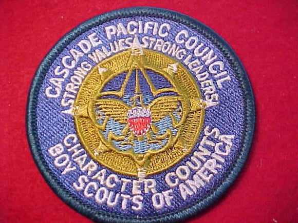 CASCADE PACIFIC C. PATCH, CHARACTER COUNTS