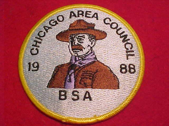 CHICAGO AREA COUNCIL PATCH, 1988
