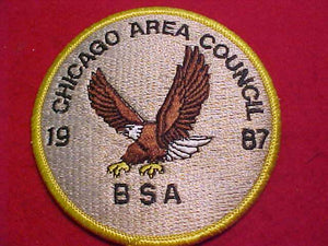 CHICAGO AREA COUNCIL PATCH, 1987