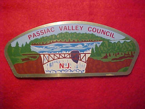 PASSIAC VALLEY C., N.J., METAL CSP SHAPE