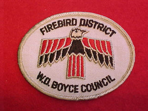 FIREBIRD DISTRICT, W.D. BOYCE COUNCIL
