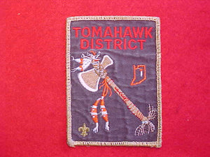 TOMAHAWK DISTRICT, CROSSROADS OF AMERICA COUNCIL, USED