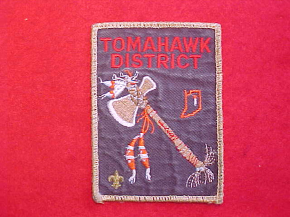 TOMAHAWK DISTRICT, CROSSROADS OF AMERICA COUNCIL, USED