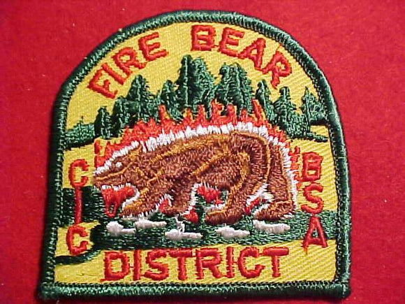 FIRE BEAR DISTRICT, CENTRAL INDIANA C.