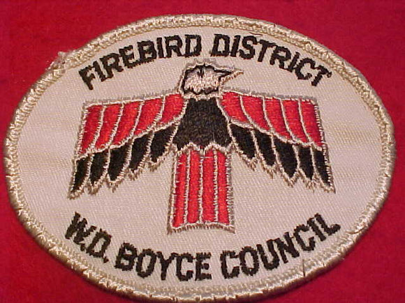 FIREBIRD DISTRICT, W. D. BOYCE COUNCIL, USED