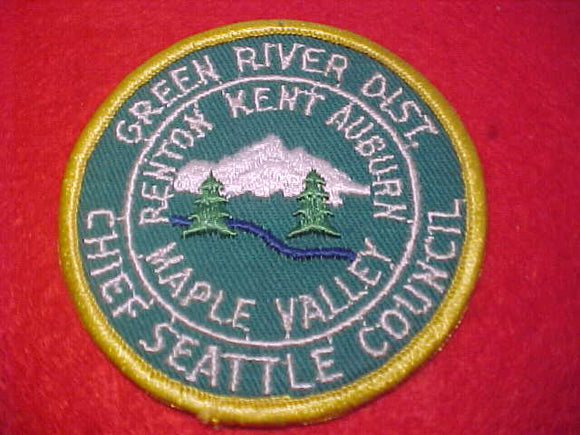 GREEN RIVER DISTRICT, CHIEF SEATTLE