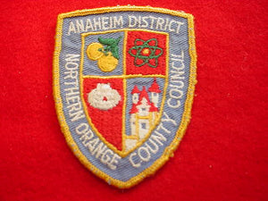 ANAHEIM DISTRICT, NORHTERN ORANGE COUNTY C., USED