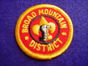 BROAD MOUNTAIN DISTRICT