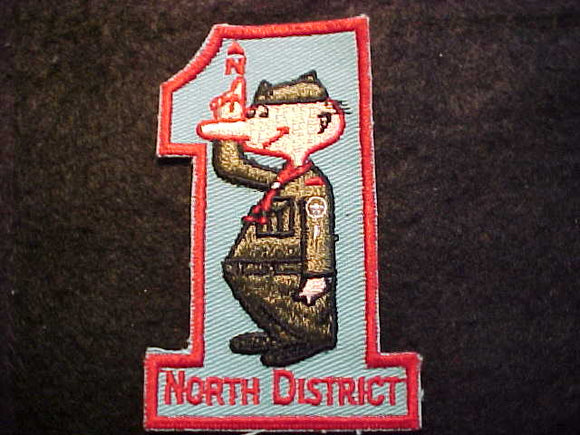 NORTH DISTRICT, CENTRAL INDIANA COUNCIL, TURQUOISE TWILL, MINT