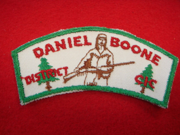 Daniel Boone District, Central Indiana Council, 1950'S, CUT EDGE