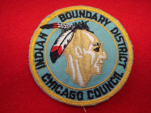 Indian Boundary District Chicago Council