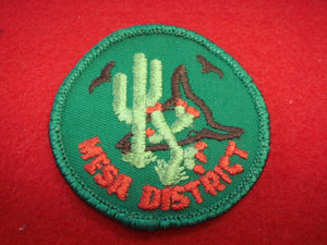 Mesa District, Used.