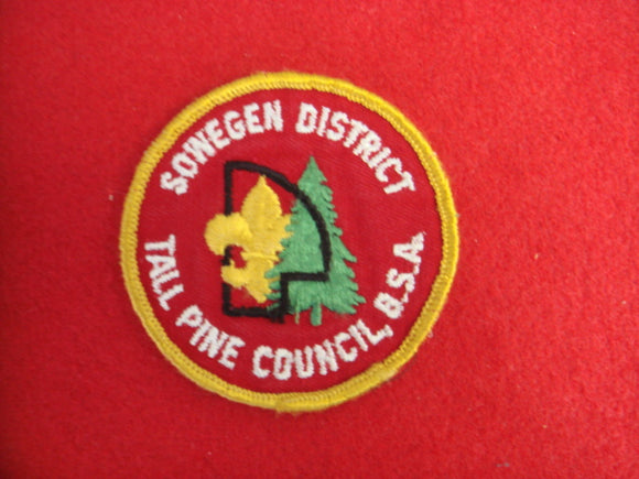 Sowegen District Tall Pine Council 1960's Used