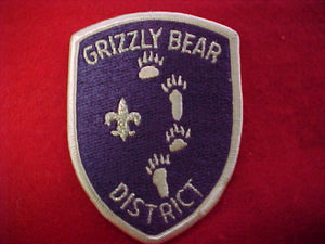 grizzly bear district, golden empire council, (no council name on patch)