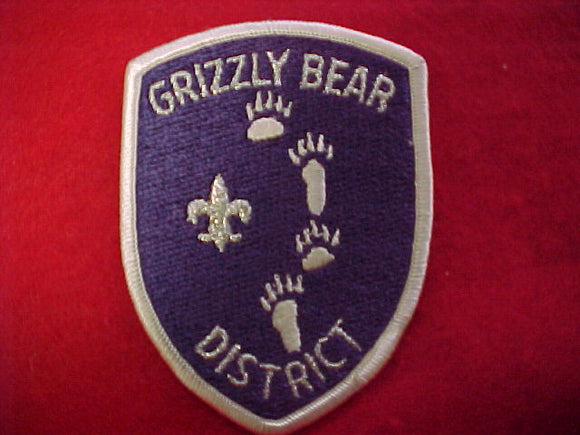 grizzly bear district, golden empire council, (no council name on patch)