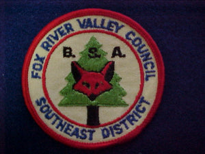 southeast district, fox river valley council