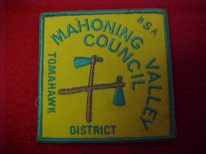 tomahawk district, nahoning valley council