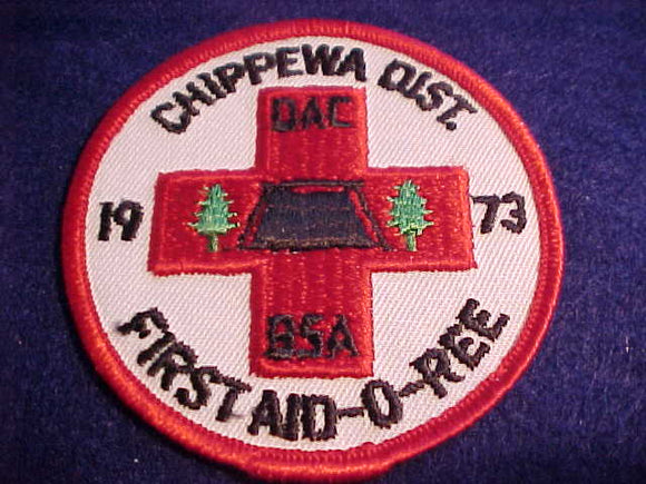 1973, DETROIT AREA C., CHIPPAWA DISTRICT FIRST AID-O-REE