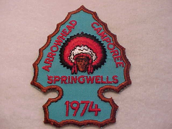 1974, DETROIT AREA C., SPRINGWELLS ARROWHEAD CAMPOREE