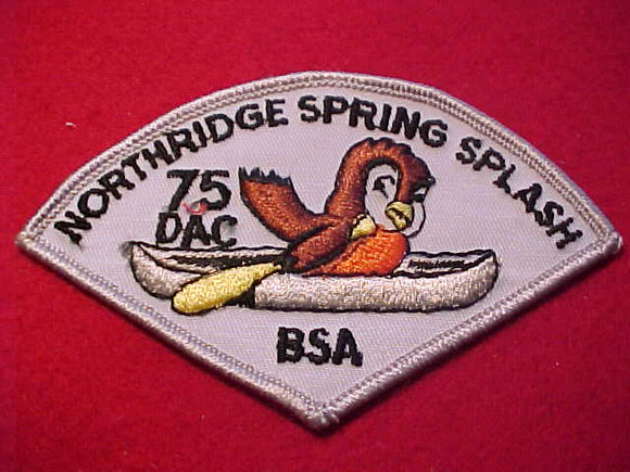 1975, DETROIT AREA C., NORTHRIDGE DISTRICT SPRING SPLASH