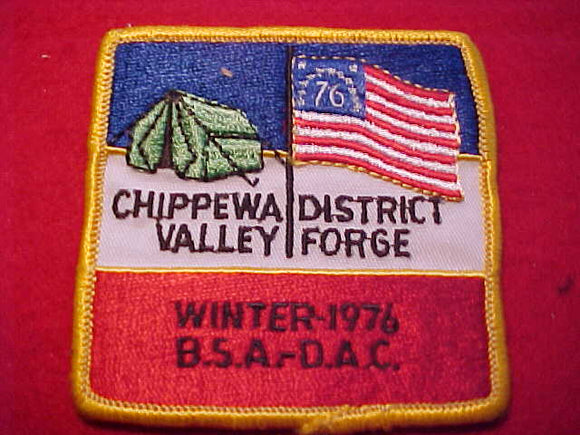 1976, DETROIT AREA C., CHIPPEWA DISTRICT WINTER VALLEY FORGE