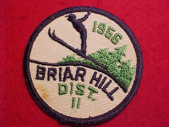 1956 DETROIT AREA C., DISTRICT II, BRIAR HILL, SMALL STAIN