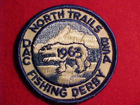 1963 DETROIT AREA C., NORTH TRAILS FISHING DERBY