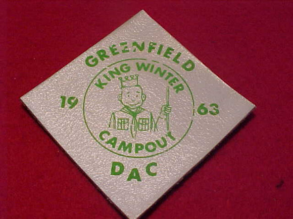 1963, DETROIT AREA C., GREENFIELD DISTRICT KING WINTER CAMPOUT