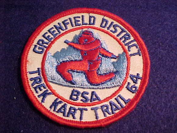 1964, DETROIT AREA C., GREENFIELD DISTRICT TREK KART TRAIL