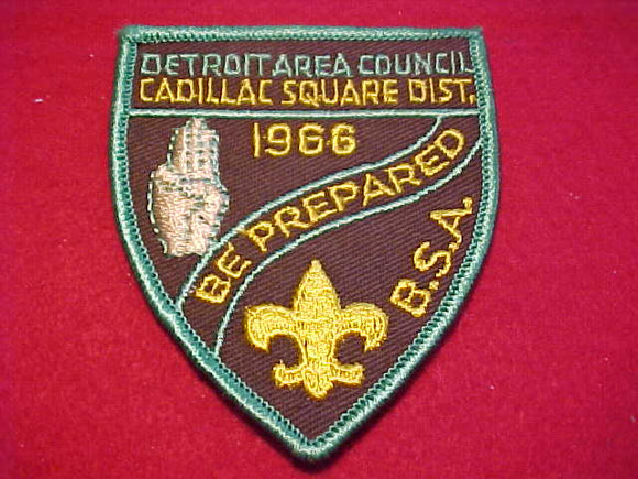 1966, DETROIT AREA C., CADILLAC SQUARE DISTRICT