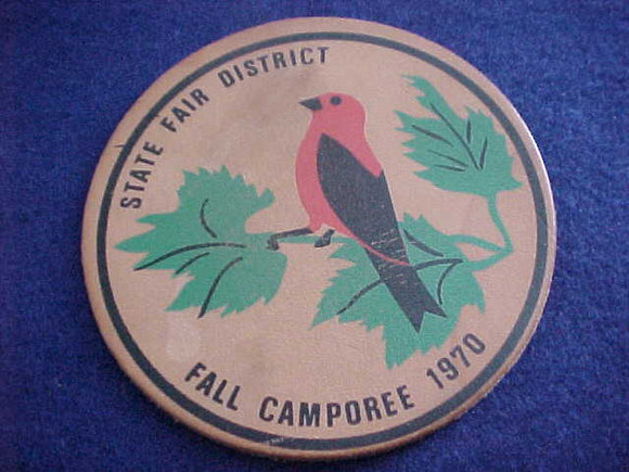 1970, DETROIT AREA C., STATE FAIR DISTRICT FALL CAMPOREE, LEATHER