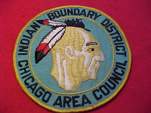 INDIAN BOUNDARY DISTRICT JACKET PATCH, CHICAGO C., 6