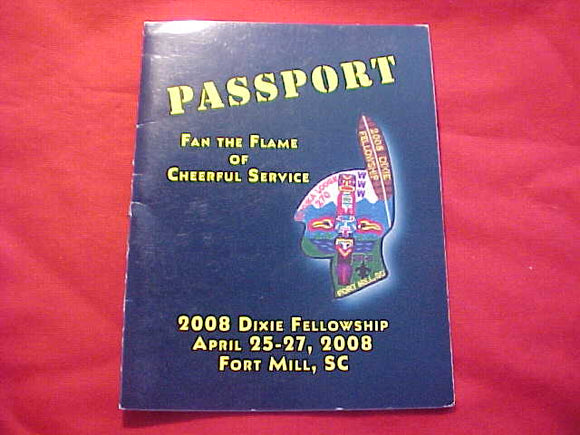 2008 DIXIE FELLOWSHIP PASSPORT, SECTION SR5