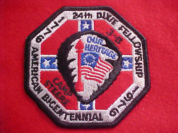 1976 SECTION SE3B DIXIE FELLOWSHIP PATCH