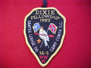 1983 SECTION SE-5, DIXIE FELLOWSHIP